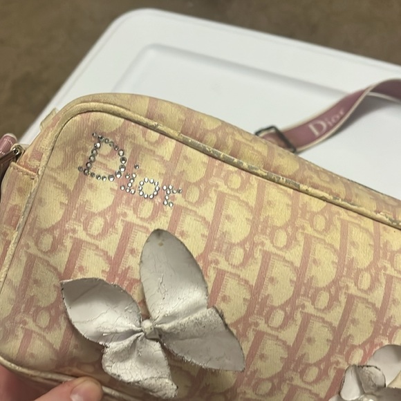 Pink Christian Dior Vintage Camera Bag - Picture 5 of 11